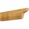 Ekena Millwork Carmel Rough Sawn Rafter Tail, Western Red Cedar, 4"W x 12"H x 48"L RFT04X12X48CAR00RWR - alternate 1